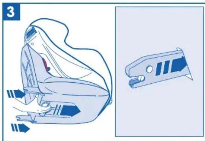 BEBE CONFORT Iséos Isofix - ISOFIX-SITZEINBAU - 15