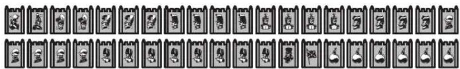 Jumbo Stratego Vintage - OUTLINE OF THE GAME - 2