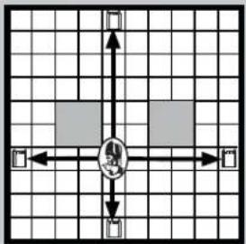 Jumbo Stratego Vintage - MOVING AND ATTACKING WITH A SCOUT - 2