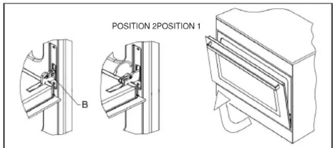 BOMPANI BO243EHE - Removing the oven door - 1