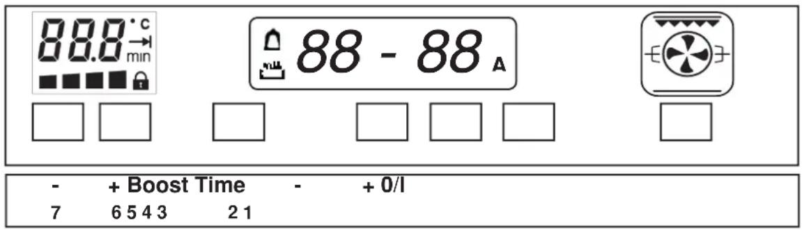 BOMPANI BO243EHE - USER INTERFACE WITH TOUCH KEYS AND DISPLAY - 1