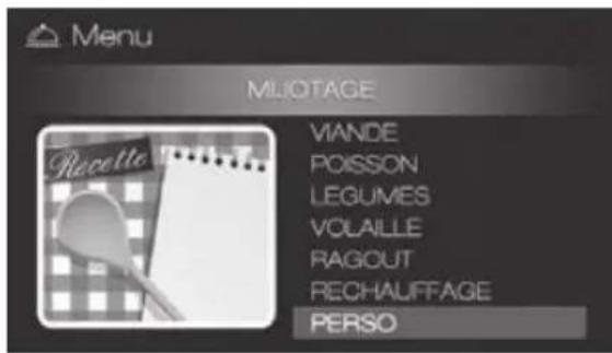 RIVIERA & BAR QMC560 - Programme Perso - 1