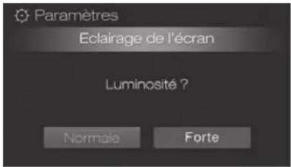 RIVIERA & BAR QMC560 - Choisir la luminosité de l'écran - 1