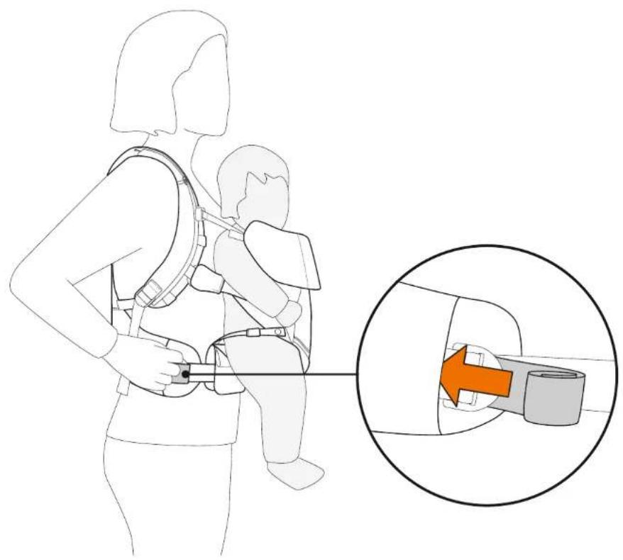 STOKKE MyCarrier - As your child grows, consider lowering the attachment strap. - 7