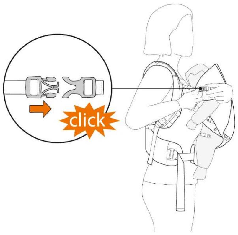 STOKKE MyCarrier - Pick a loop that is in level with your armpit! - 3