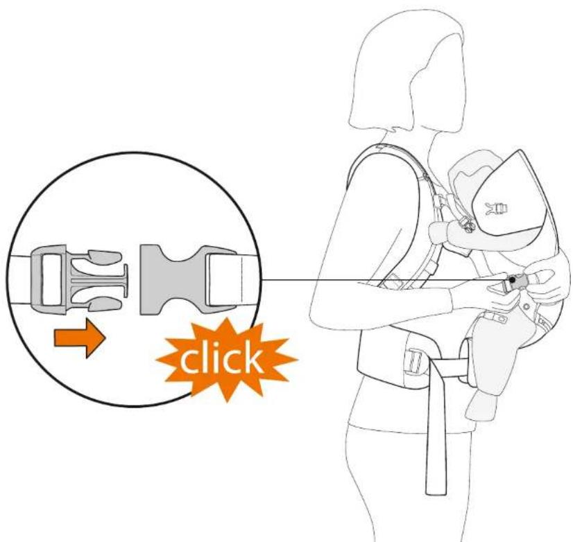 STOKKE MyCarrier - Pick a loop that is in level with your armpit! - 2