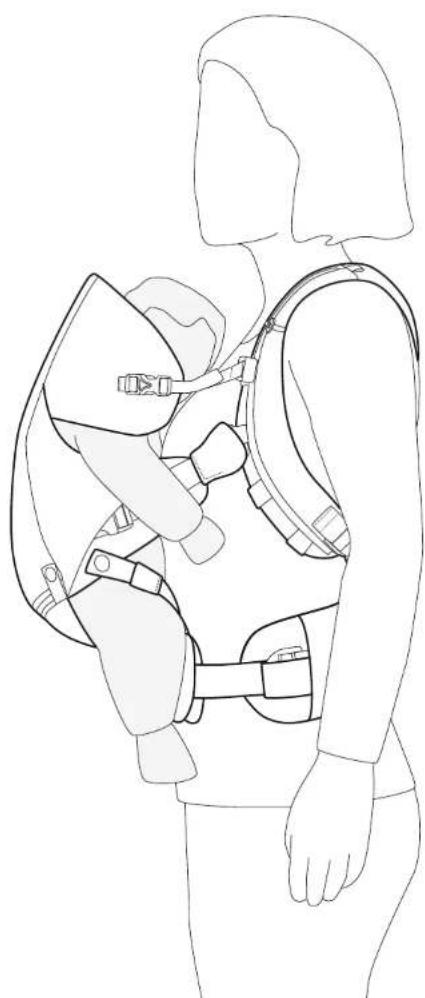 STOKKE MyCarrier - CNTrad.前抱式 - 面向父母 - 1