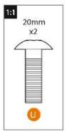 STOKKE Sleepi Extension Junior - DRAPE ROD ACCESSORY KIT - 4