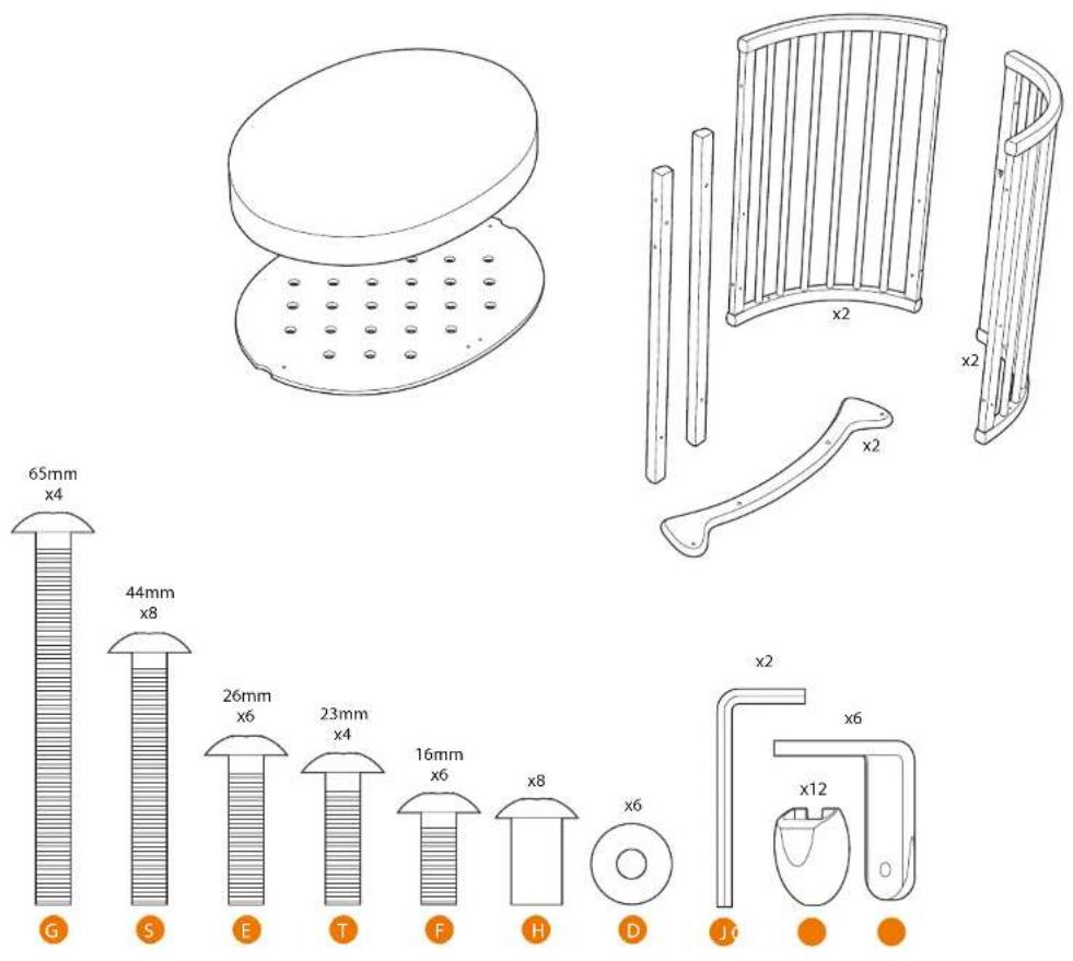 STOKKE Sleepi Extension Junior - ITEMS INCLUDED - 2