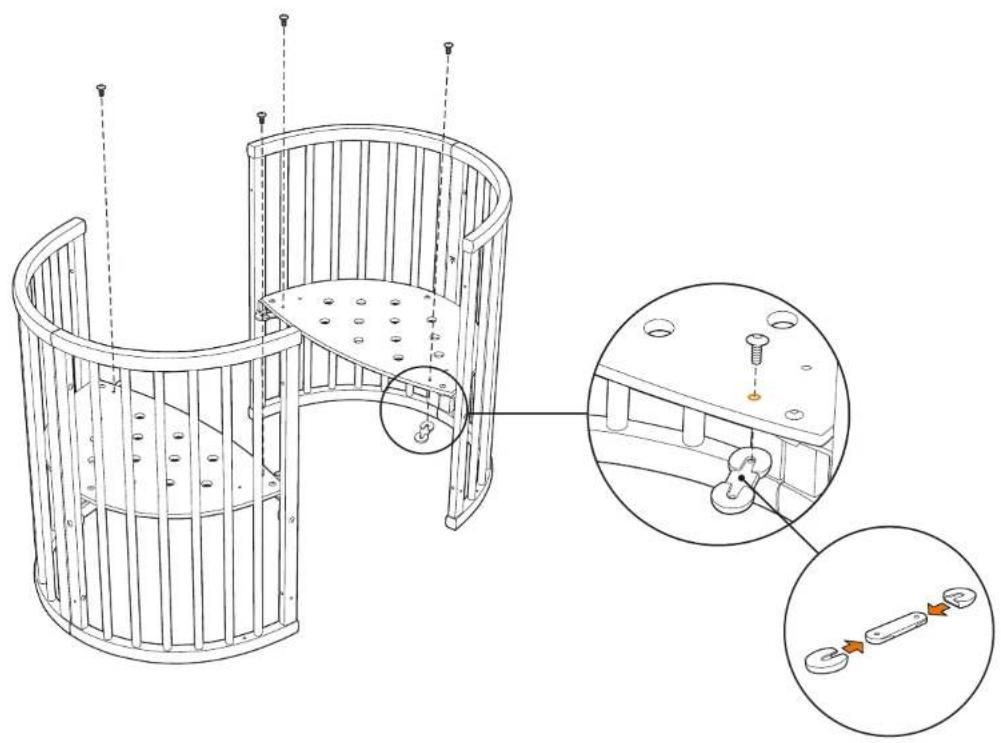 STOKKE Sleepi Extension Junior - Assembly instructions - 15