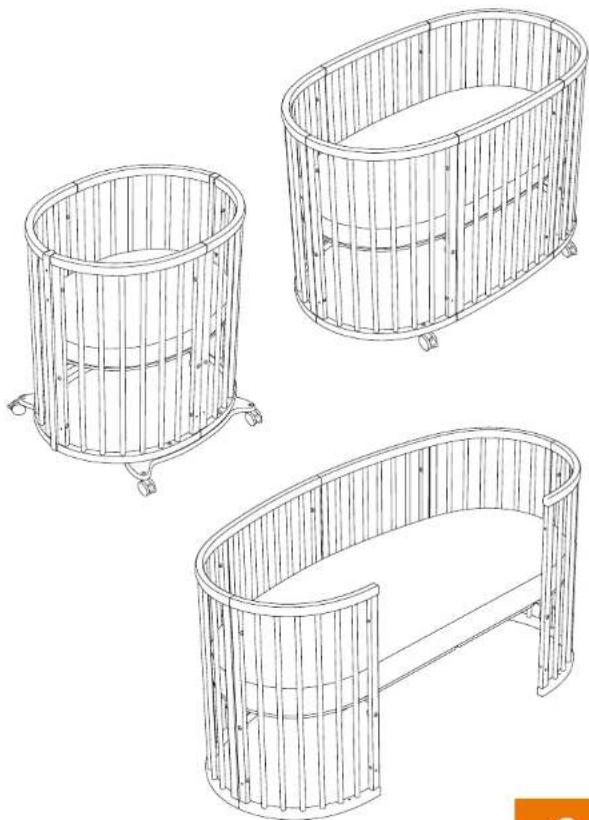 STOKKE Sleepi Extension Junior - STOKKE® SLEEPI™ MINI, EXTENSION BED, BED, EXTENSION JUNIOR USER GUIDE - 1