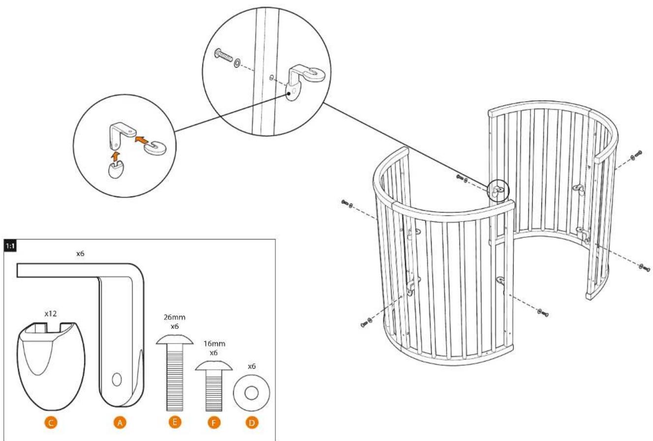 STOKKE Sleepi Extension Junior - Assembly instructions - 12