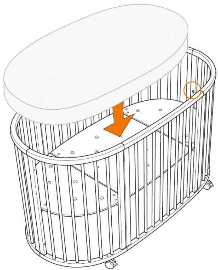 STOKKE Sleepi Bed - FOR AUSTRALIA: ONLY TWO POSITIONS OF THE MATTRESS BASE ARE AVAILABLE! - 17