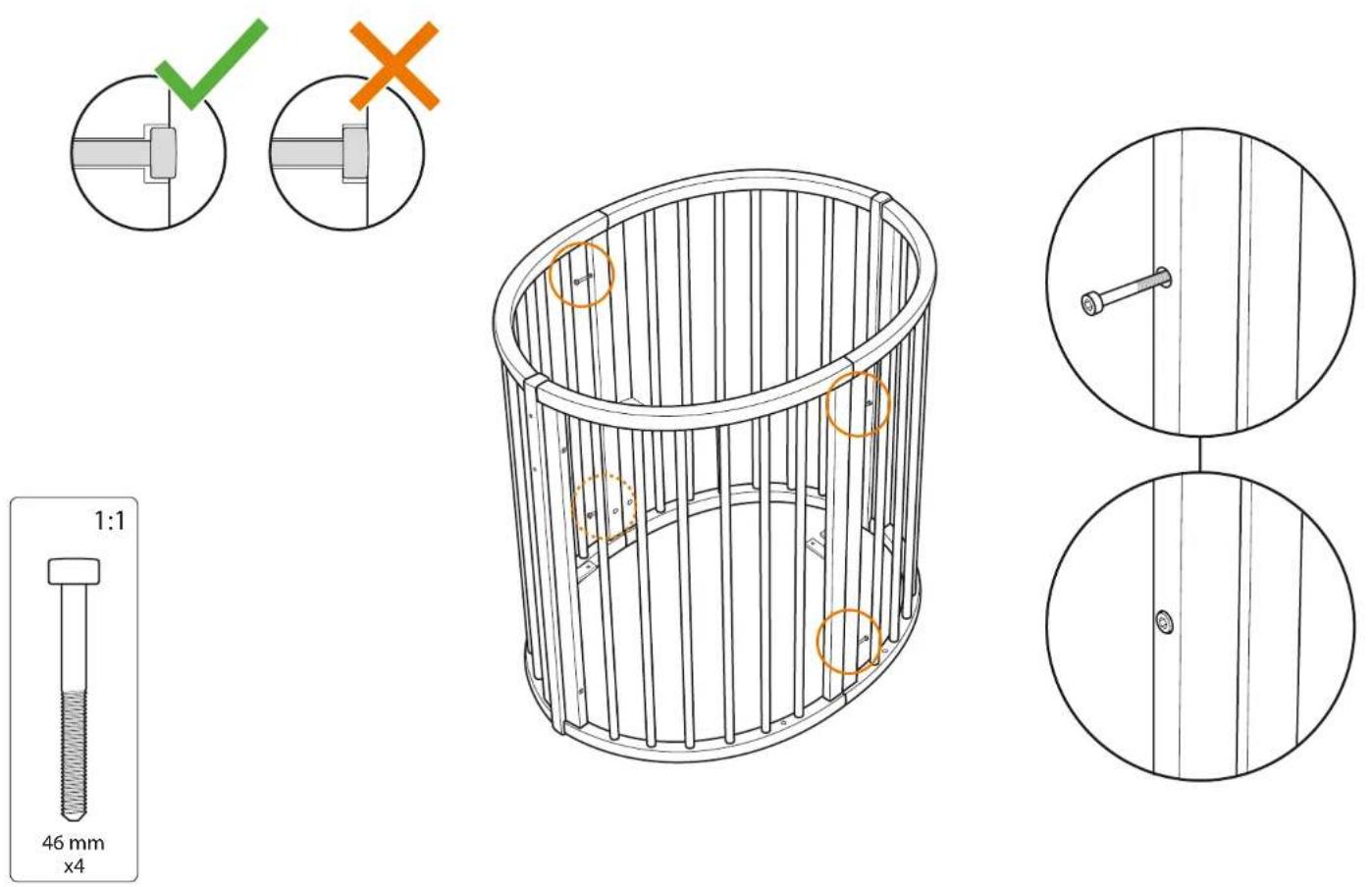 STOKKE Sleepi Bed - Items included - 9