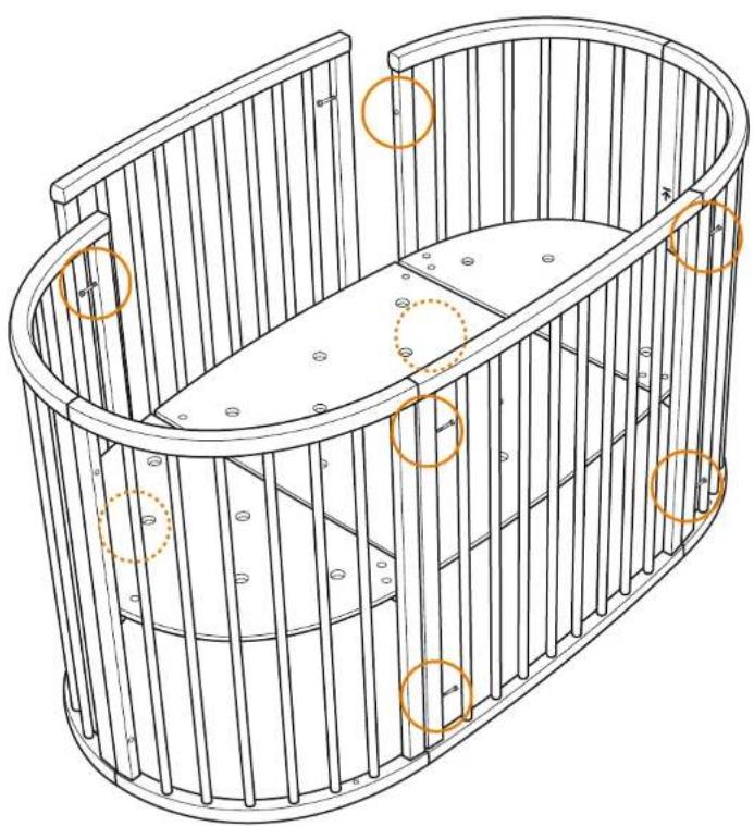 STOKKE Sleepi Bed - FOR AUSTRALIA: ONLY TWO POSITIONS OF THE MATTRESS BASE ARE AVAILABLE! - 9