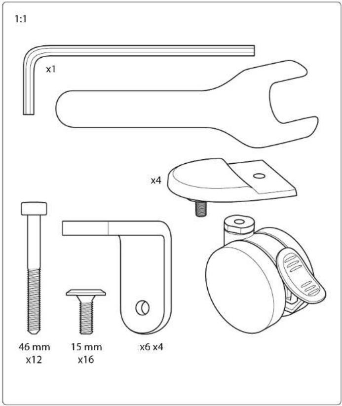 STOKKE Sleepi Bed - Items included - 2