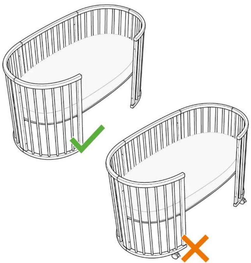 STOKKE Sleepi Bed - FOR AUSTRALIA: ONLY TWO POSITIONS OF THE MATTRESS BASE ARE AVAILABLE! - 20