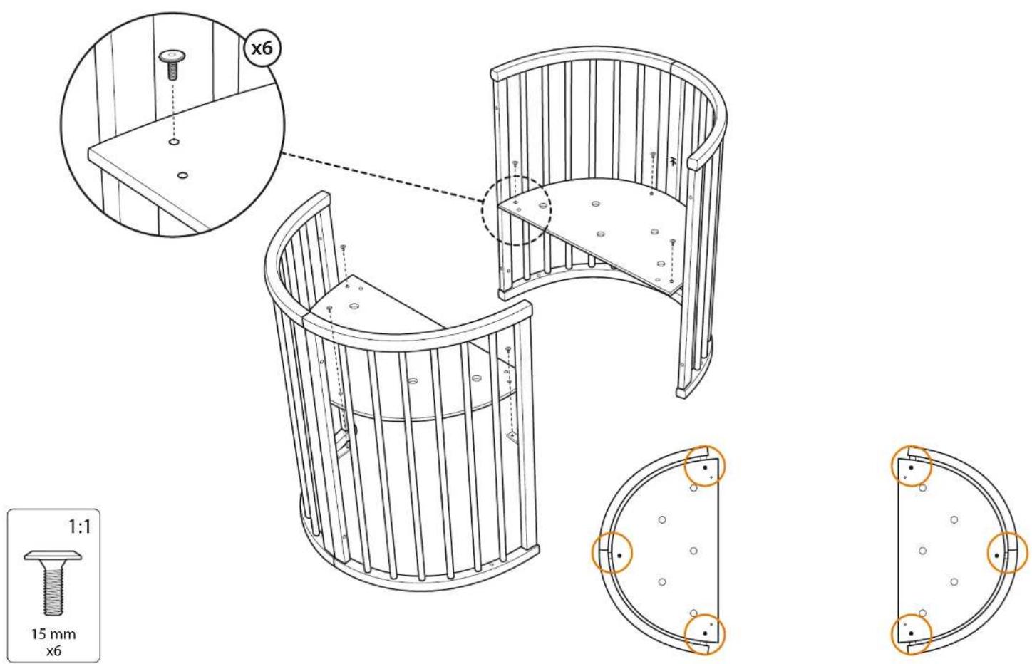 STOKKE Sleepi Bed - FOR AUSTRALIA: ONLY TWO POSITIONS OF THE MATTRESS BASE ARE AVAILABLE! - 3