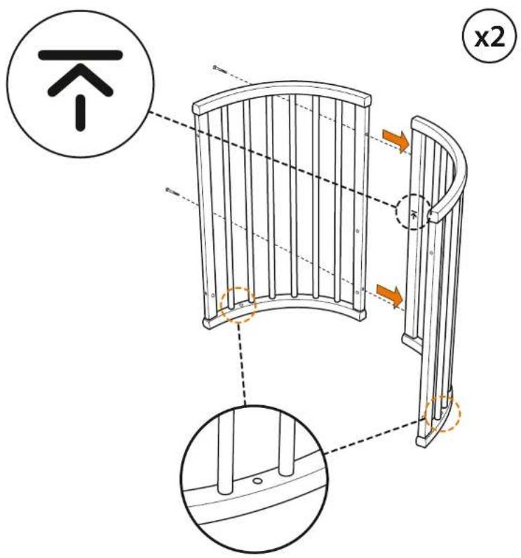 STOKKE Sleepi Bed - Items included - 6