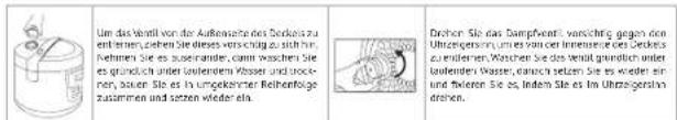 Redmond RMCM10 - REINIGUNG UND WARTUNG - 1