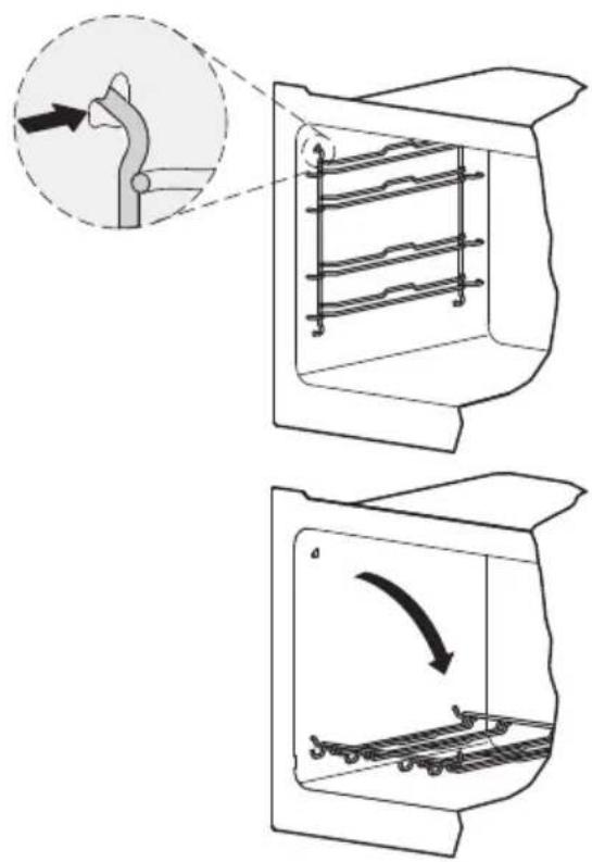 V-ZUG De Luxe S - Retirer et replacer la grille de guidage - 1