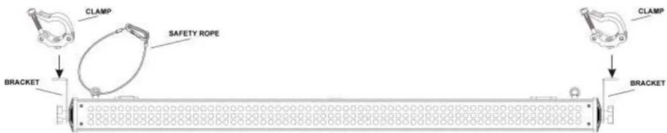 BeamZ LED BAR 80X 3IN1 - Aenon: - 3