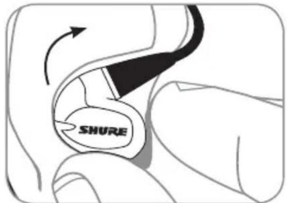 SHURE SE535LTD - Retiro de los auriculares - 1