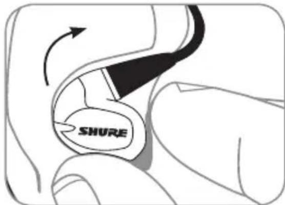 SHURE SE535LTD - Retrait des écouteurs - 1