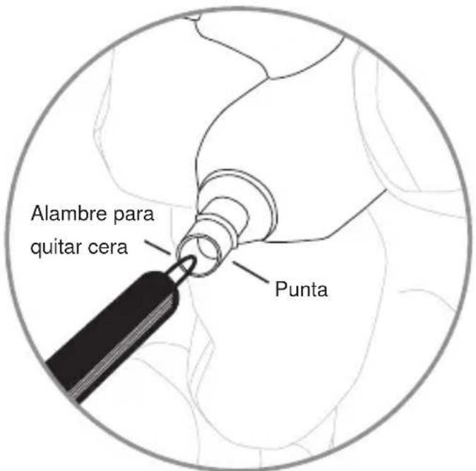 SHURE SE535LTD - Limpieza de la punta del auricular - 1