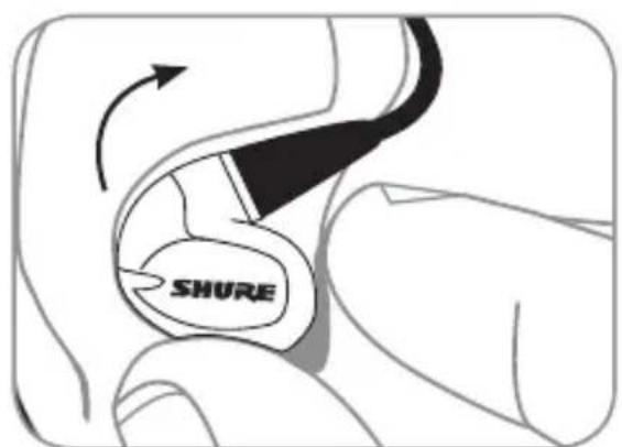 SHURE SE535LTD - Entfernen der Ohrhörer - 1