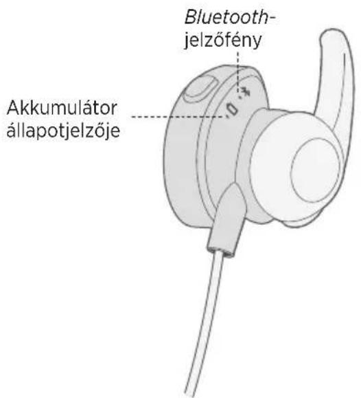 BOSE SoundSport Pulse - Az akkumulátor állapotának ellenőrzése - 1