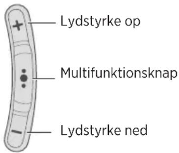 BOSE SoundSport Pulse - Medieafspilning og lydstyrkefunktioner - 1