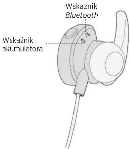BOSE SoundSport Pulse - Sprawdzanie akumulatora - 1