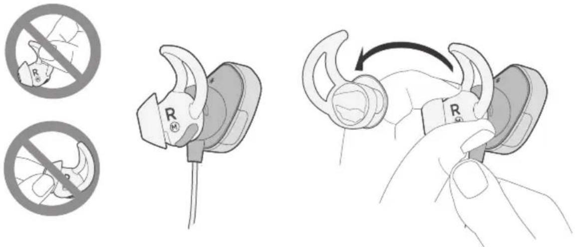 BOSE SoundSport Pulse - 更換 StayHear®+ Pulse 耳塞 - 1
