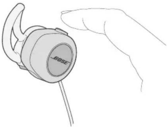 BOSE SoundSport Pulse - 전원을 끄려면: - 1