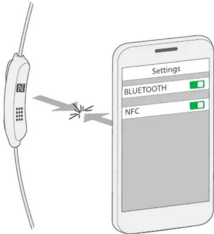 BOSE SoundSport Pulse - Accoppiamento del dispositivo mobile mediante NFC - 1