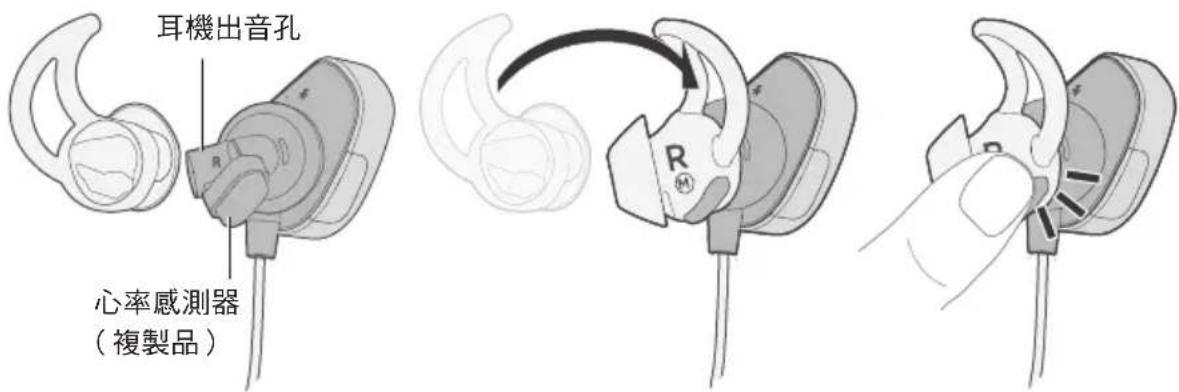 BOSE SoundSport Pulse - 更換 StayHear®+ Pulse 耳塞 - 2