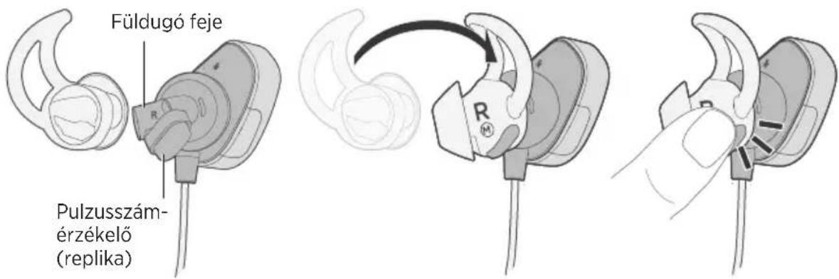 BOSE SoundSport Pulse - A StayHear®+ Pulse fülbetétek cseréje - 2