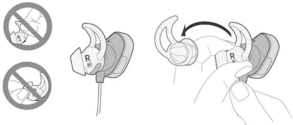 BOSE SoundSport Pulse - Udskiftning af StayHear®+ Pulse-ørepropper - 1