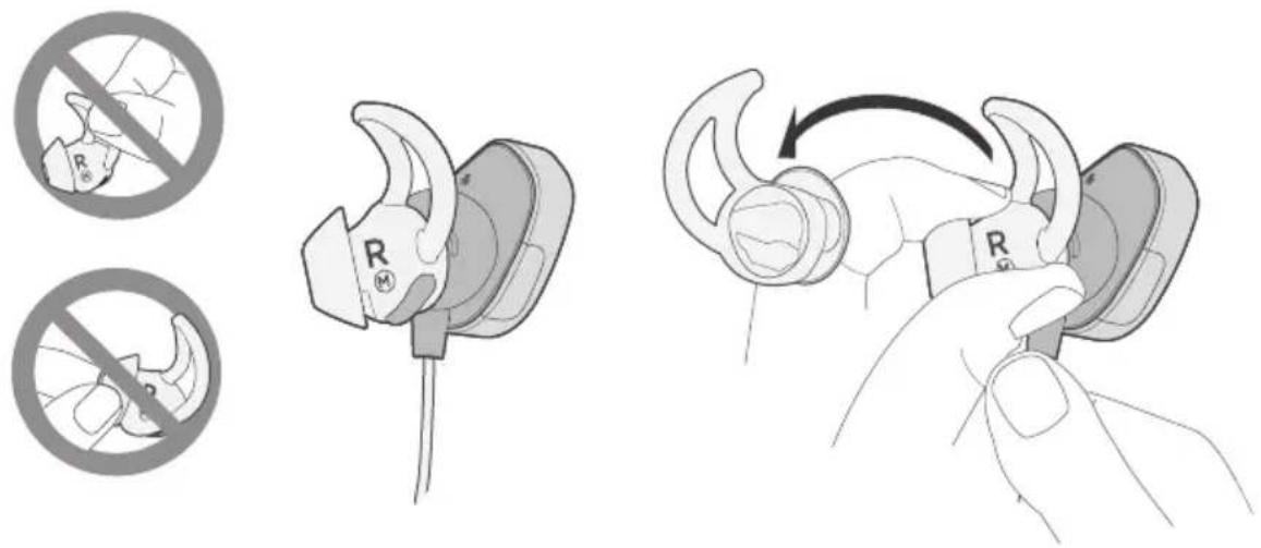 BOSE SoundSport Pulse - Changing the StayHear®+ Pulse tips - 1
