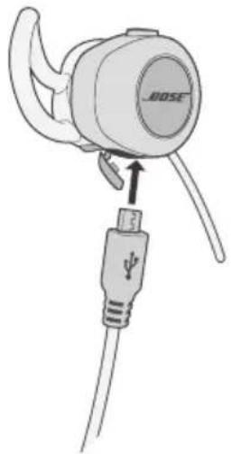 BOSE SoundSport Pulse - 连接 USB 线缆 - 1