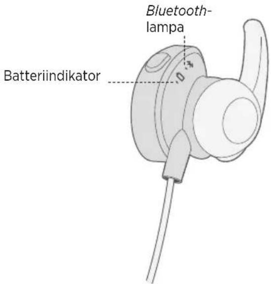 BOSE SoundSport Pulse - Kontrollera batteriet - 1