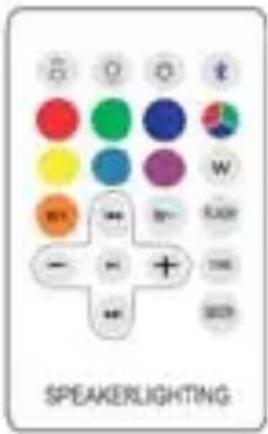 BIGBEN INTERACTIVE Color Cube L - FUNCIONAMENTO POR CONTROLO REMOTO - 1