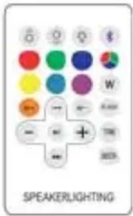 BIGBEN INTERACTIVE Color Cube L - BETRIEB PER FERNBEDIENUNG - 1