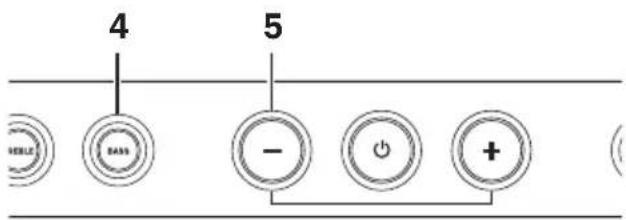 Teufel Boomster XL - Régler les basses (Subwoofer) - 4