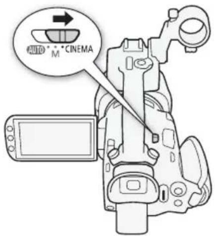 CANON XA35 - Mode CINEMA et filtrres cinéma - 1
