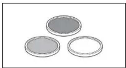 CANON XA35 - Filtre protecteur 58 mm, Filtre ND4L 58 mm, Filtre ND8L 58 mm - 1