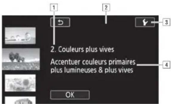 CANON XA35 - Options ( Valeur par défaut) - 1