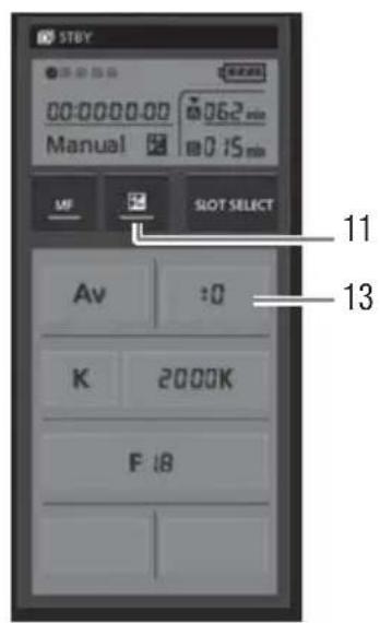 CANON XA35 - Commandes avances - 2
