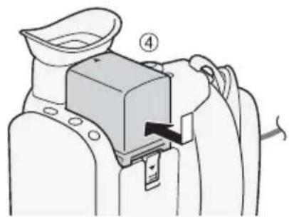 CANON XA35 - Charge de la batterie d'alimentation - 2